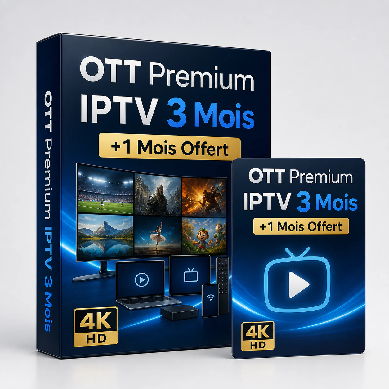 Abonnement IPTV 3 Mois